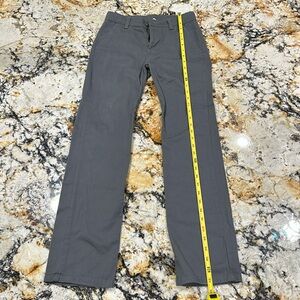 CHAPS pants. Youth size 14 SLIM. Dark gray. Pockets. Inside waist adjusters.